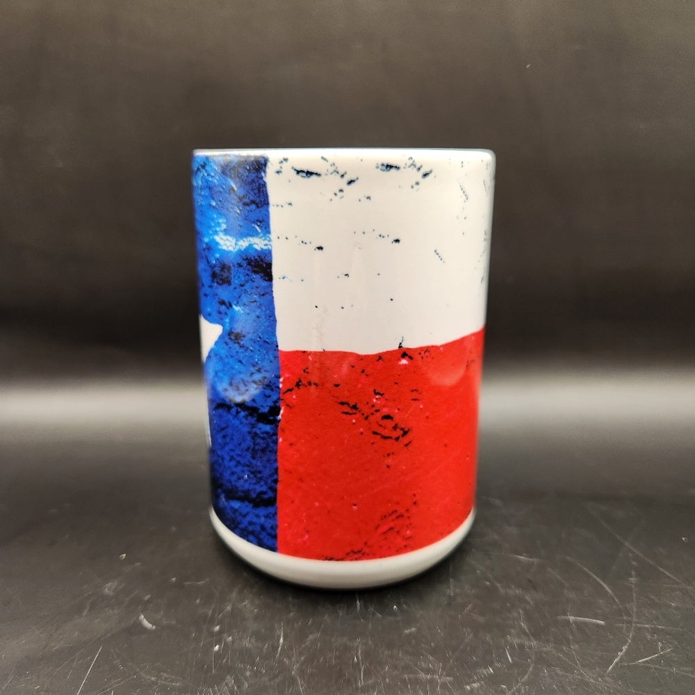 Ceramic Texas Flag Red, White & Blue Coffee/Tea Mug - Picture 4 of 8